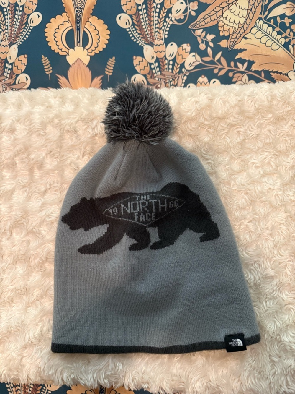 The North Face Adult  Bear Pom Pom Beanie